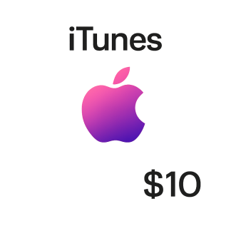 Apple iTunes 美国礼品卡 $10 数字兑换码 Apple ID 充值 USD